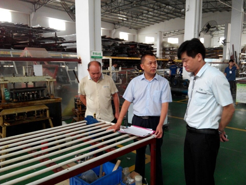 走訪企業，富軒門窗&先越門窗相互交流學習