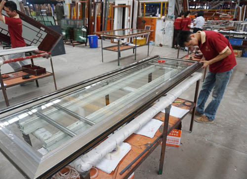 富軒門窗的車間體驗(yàn)篇&mdash;&mdash;&ldquo;修煉&rdquo;的門窗