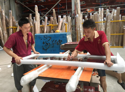 富軒門窗的車間體驗(yàn)篇&mdash;&mdash;&ldquo;修煉&rdquo;的門窗