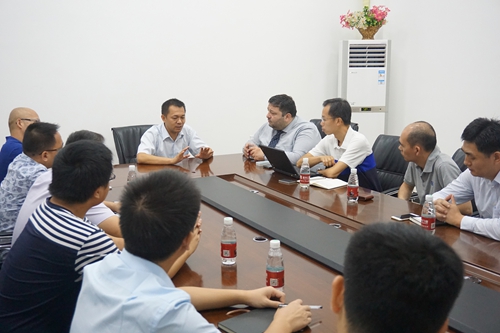 [富軒門窗大事記]德國格屋集團高管到我公司訪問交流