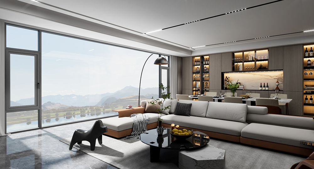 富美G16系列外開窗紗一體