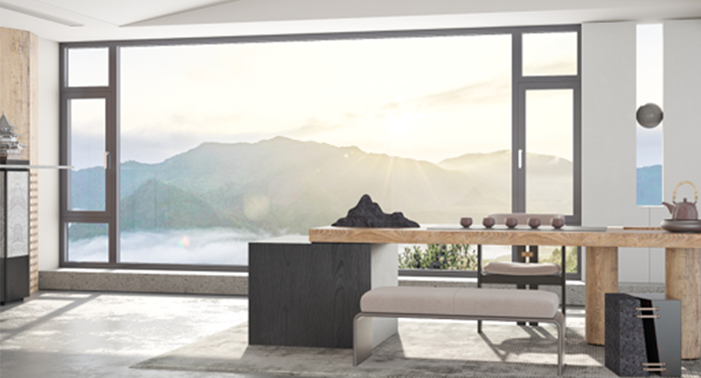 木星雙內開窗紗一體窗