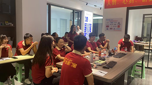 富軒全屋門窗在海南省開啟新商培訓會